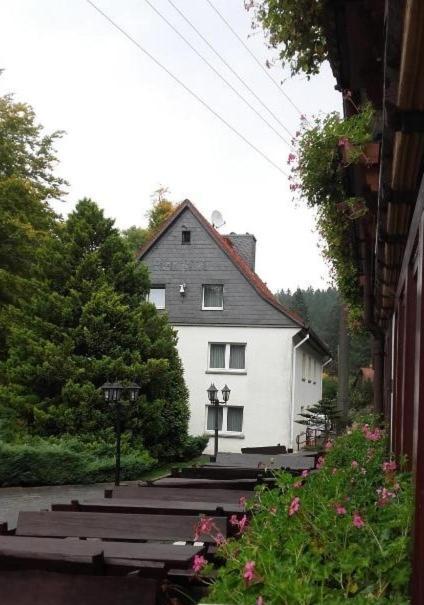 Pension Landhaus Machold フリードリッヒローダ エクステリア 写真