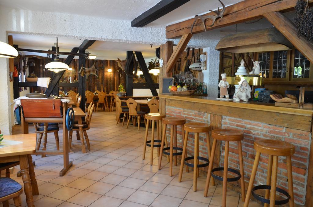 Pension Landhaus Machold フリードリッヒローダ エクステリア 写真