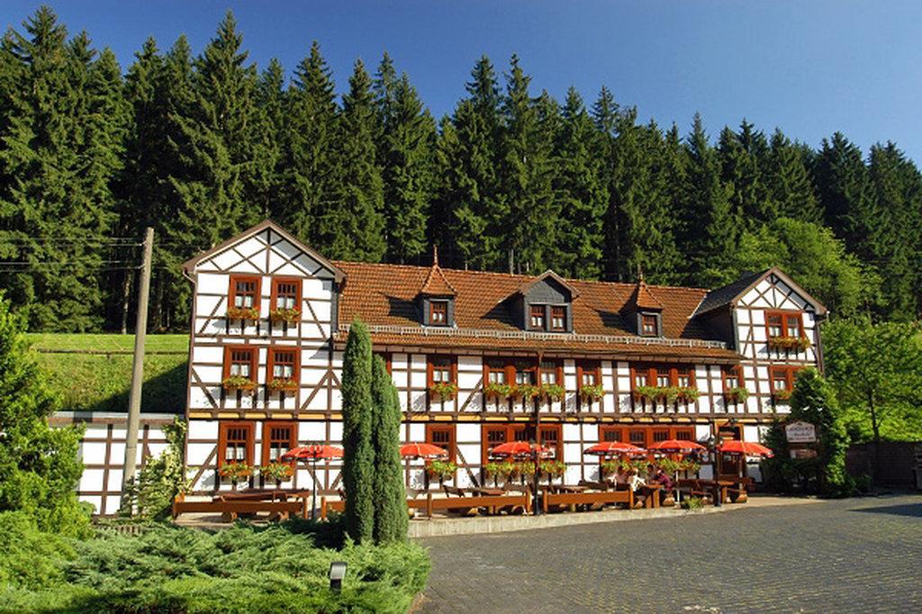 Pension Landhaus Machold フリードリッヒローダ エクステリア 写真